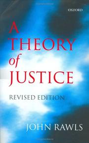 A theory of justice cover
