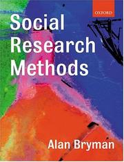 Social research methods cover