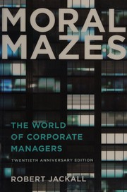 Moral mazes cover