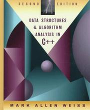 Data structures and algorithm analysis in C cover
