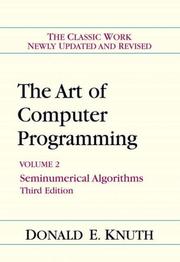 The Art of Computer Programming cover