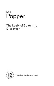 The Logic of Scientific Discovery cover