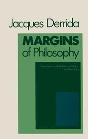 Margins of philosophy cover