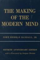 The making of the modern mind cover