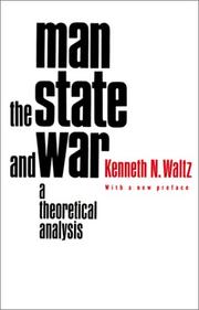 Man, the state, and war cover