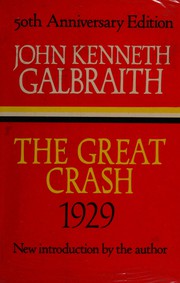 The great crash, 1929 cover