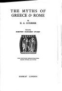 The myths of Greece & Rome cover
