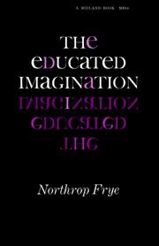 The educated imagination cover