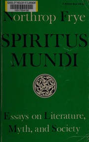 Spiritus mundi cover