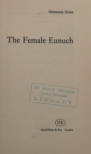 The female eunuch cover