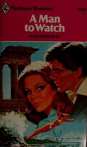 A Man to Watch cover