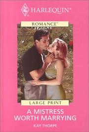A Mistress Worth Marrying cover