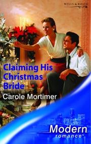 Claiming His Christmas Bride cover