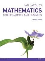 Mathematics for economics and business cover