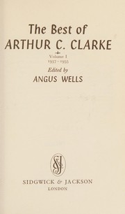 The Best of Arthur C. Clarke cover