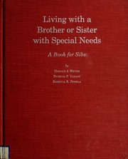 Living with a brother or sister with special needs cover