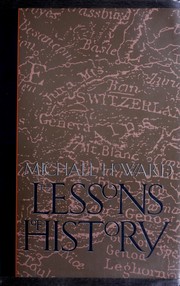 The lessons of history cover