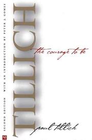 The courage to be cover