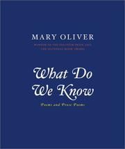 What Do We Know cover