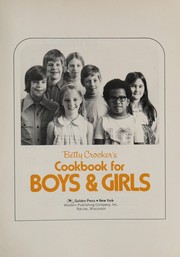 Betty Crocker's Cookbook for Boys and Girls cover
