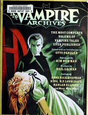 The Vampire Archives cover