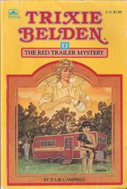 Trixie Belden and the red trailer mystery cover
