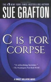 C is for Corpse (Kinsey Millhone, #3) cover