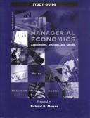 Managerial economics cover