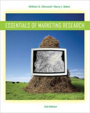 Essentials of marketing research cover