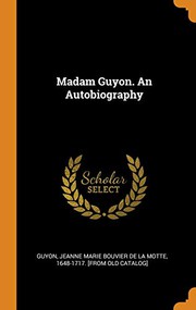 Autobiography of Madame Guyon cover