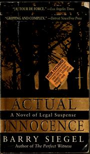 Actual innocence cover