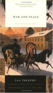 War and Peace cover