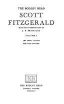 The Great Gatsby / The Last Tycoon cover