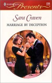 Marriage By Deception cover