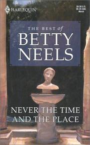 Never the Time and the Place cover