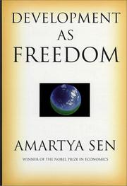 Development as Freedom cover