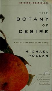 The botany of desire cover