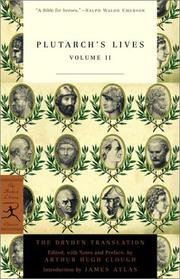 Plutarch's Lives cover