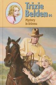 Trixie Belden and mystery in Arizona cover