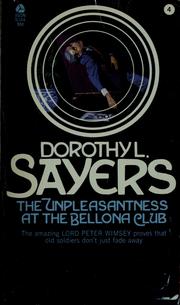 The unpleasantness at the Bellona Club cover
