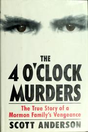 The 4 O'clock Murders cover