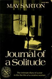 Journal of a Solitude cover