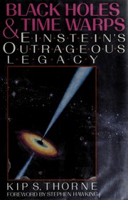 Black holes and time warps cover