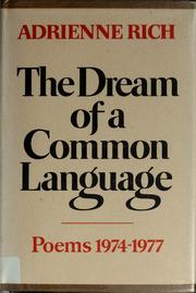 The dream of a common language cover