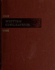 Western civilizations, their history and their culture cover