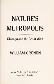 Nature's metropolis cover