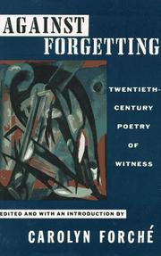 Against Forgetting cover