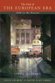 The end of the European era cover