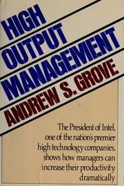 High Output Management cover
