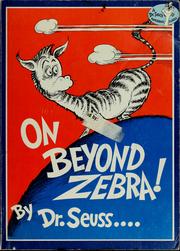 On beyond zebra cover